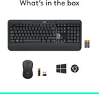 Logitech MK540 Keyboard and Mouse Combo — Black