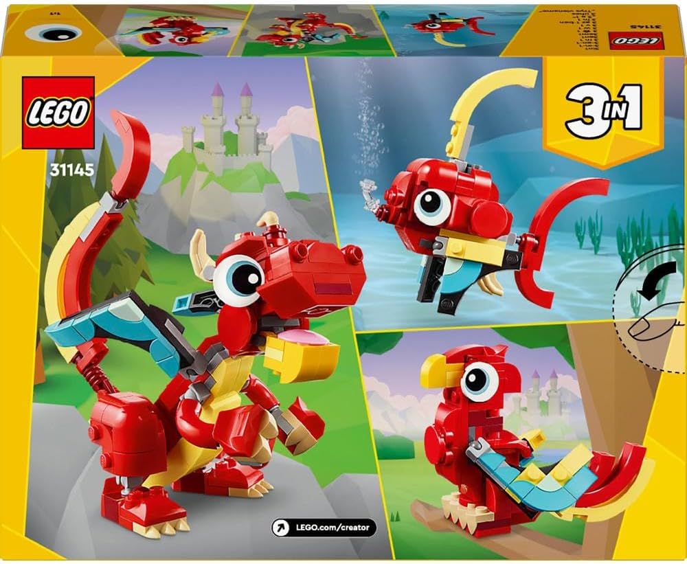 LEGO Creator 3in1 Red Dragon 31145 — image 7