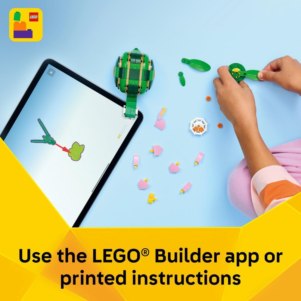 LEGO Creator 3in1 Turtle with a Water Lily Flower 31377 — image 6