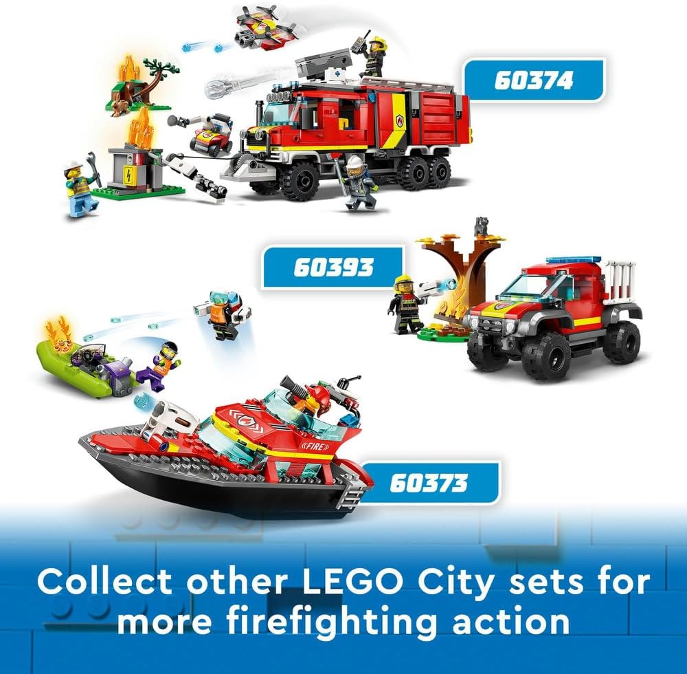 LEGO City Fire Command Unit 60374