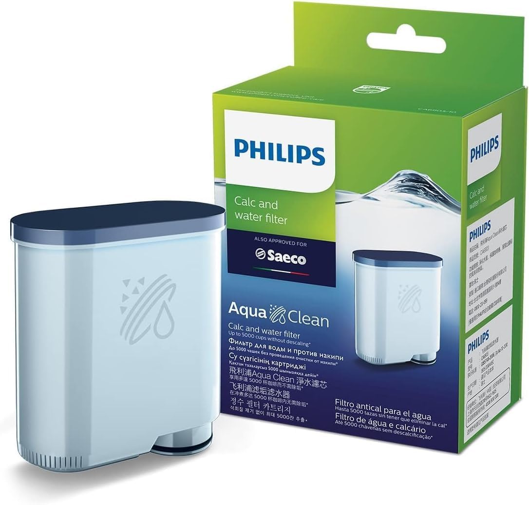 Philips Saeco AquaClean Filter Single Unit, CA6903/10, White, One Size