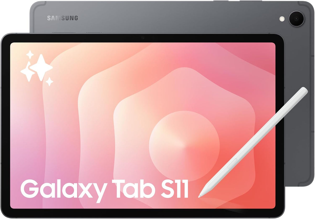 Samsung Galaxy Tab S11, AI Tablet, Gray, 5G, 12GB RAM, 128GB Storage, Lightweight Design, Samsung Dex (UAE Version)