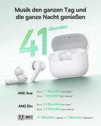 Baseus EP10 NC Wireless Earbuds — White
