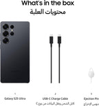 Samsung Galaxy S25 Ultra AI Phone, 512GB Storage, 12GB RAM, Titanium Jetblack, Android Smartphone, 200MP Camera, S Pen, Long Battery Life (UAE Type Approved)