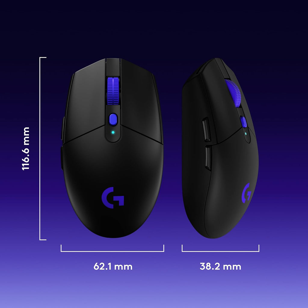 Logitech G305 X SUPERLIGHT Gaming Mouse — Black