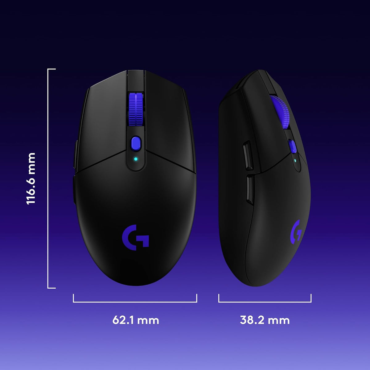 Logitech G305 X SUPERLIGHT Gaming Mouse — Black