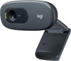 Logitech H111 Headset and C270 Webcam Bundle — Grey