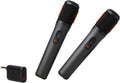 JBL PartyBox Rechargeable Wireless Microphones — Pair — Black