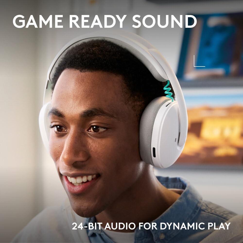 Logitech G325 Wireless Gaming Headset — White