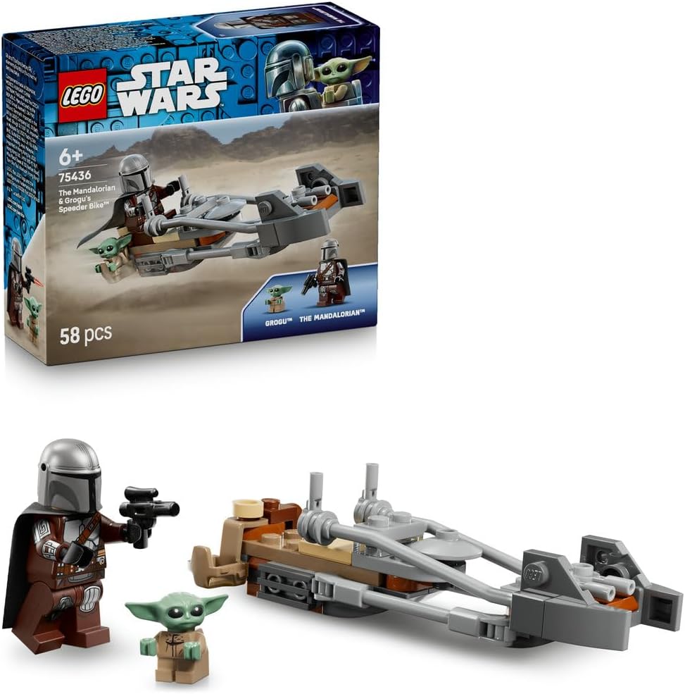 LEGO Star Wars The Mandalorian & Grogu's Speeder Bike 75436