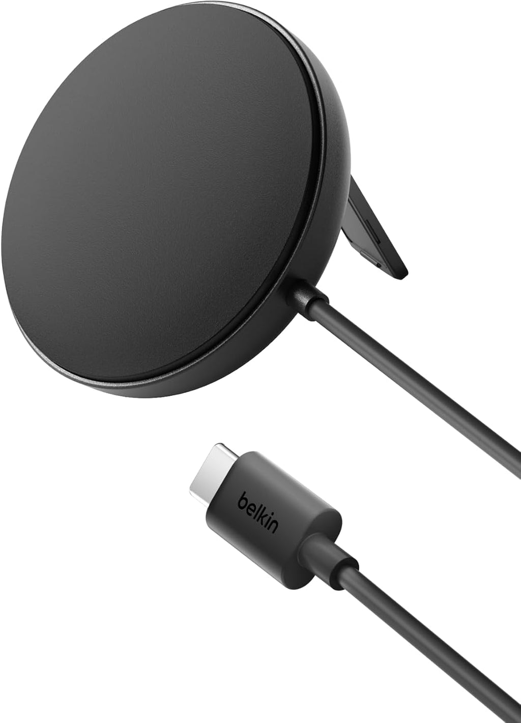 Belkin Magnetic Wireless Charging Pad 15W w/Pop-Up Stand - MagSafe-Compatible Qi2-Certified Wireless Charger for iPhone 16 Series, Samsung Galaxy S25 Series, AirPods