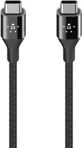 Belkin 1.2 M Mixit Duratek Usb-C Cable Built With Dupont Kevlar - Black, F2Cu050Bt04, 4 Feet