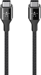 Belkin 1.2 M Mixit Duratek Usb-C Cable Built With Dupont Kevlar - Black, F2Cu050Bt04, 4 Feet