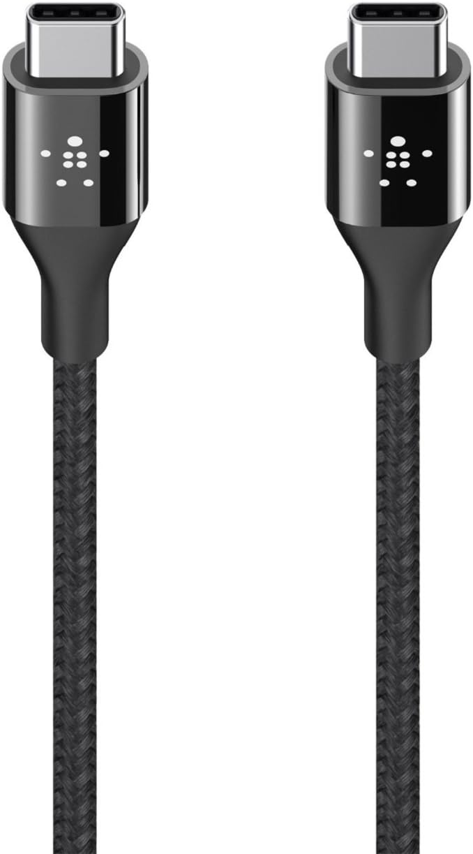 Belkin 1.2 M Mixit Duratek Usb-C Cable Built With Dupont Kevlar - Black, F2Cu050Bt04, 4 Feet
