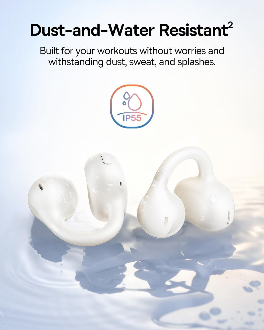 Baseus Bass BC1 Open-Ear Earbuds — White