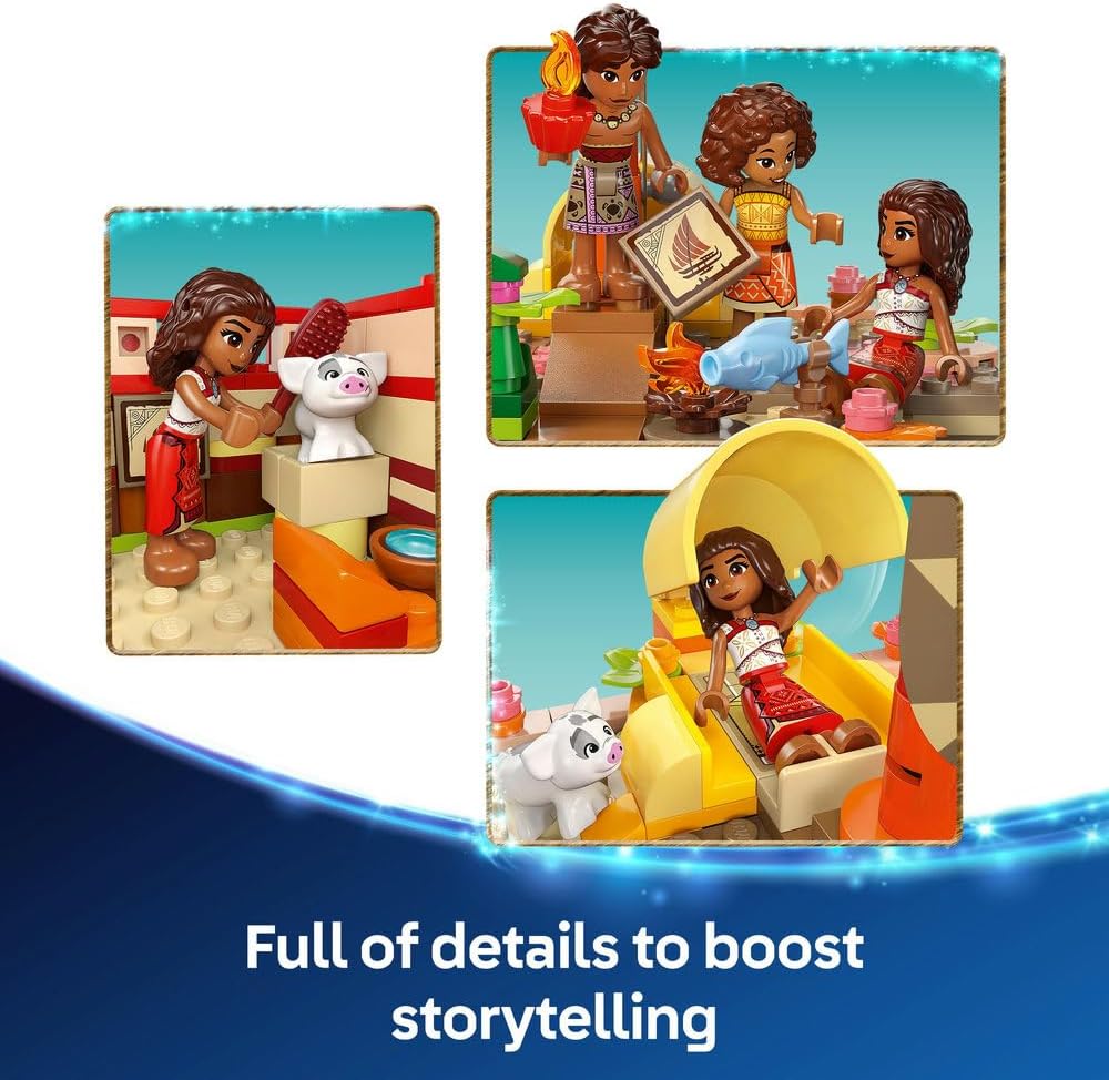 LEGO Disney Moana's Adventure Canoe 43270
