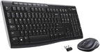 Logitech MK270 Keyboard and Mouse Combo — Black
