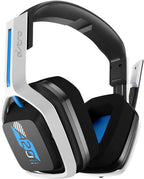 Logitech G ASTRO A20 Gen 2 Gaming Headset — PlayStation / PC — White/Blue