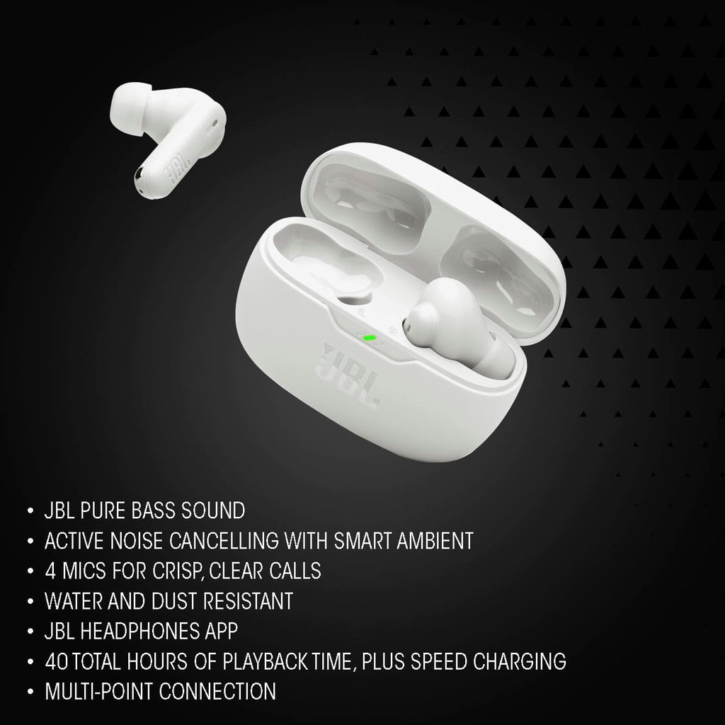 JBL Vibe Beam 2 True Wireless Earbuds — Black