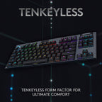 Logitech G915 TKL Wireless Gaming Keyboard — Black