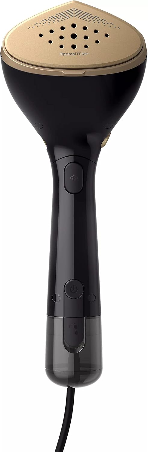 Philips 7000 Series Garment Steamer STH7040/80, 2 Steam Settings ECO And MAX Modes, Optimal TEMP Technology, 200ml tank - Black (Color May Vary) — Black