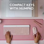 Logitech MK470 Keyboard and Mouse Combo — Rose