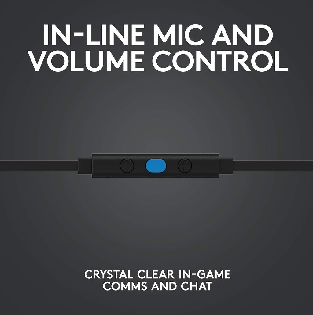 Logitech G333 Gaming Headset — Black