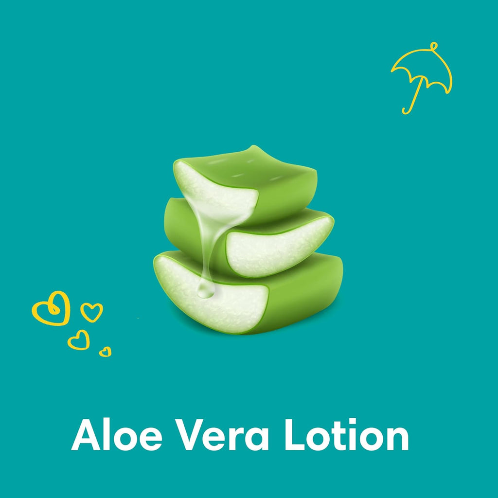 Pampers Baby-Dry Taped Diapers with Aloe Vera Lotion, up to 100% Leakage Protection, Size 4, 9-14kg, 304 Count