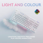 Logitech G715 Wireless Gaming Keyboard — White Mist