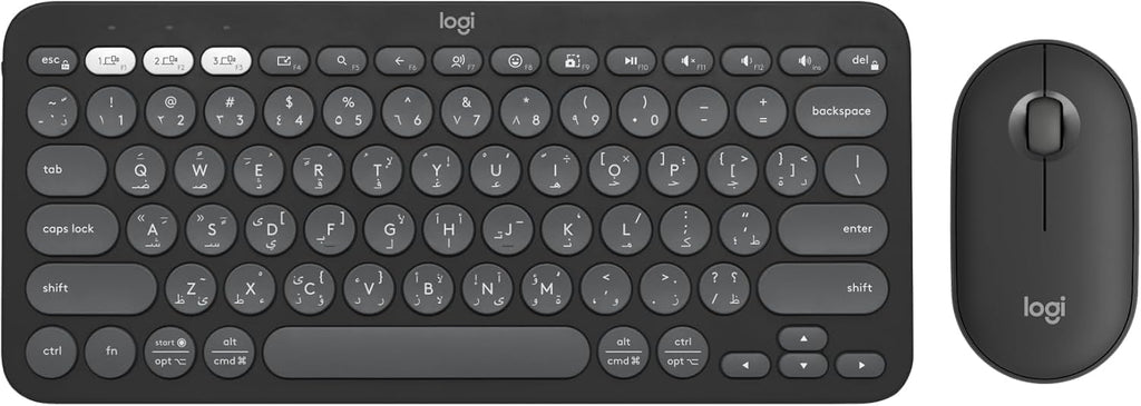 Logitech Pebble 2 Keyboard and Mouse Combo — Graphite