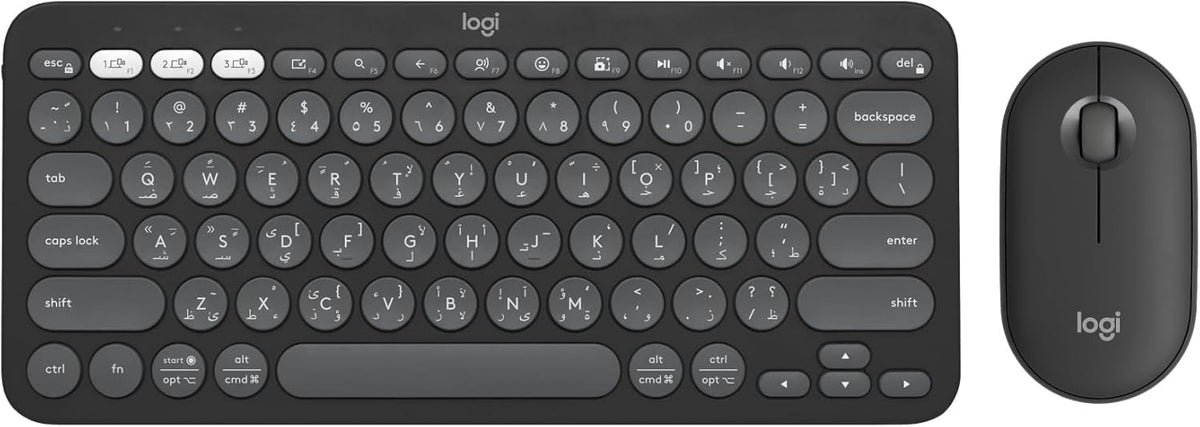 Logitech Pebble 2 Keyboard and Mouse Combo — Graphite
