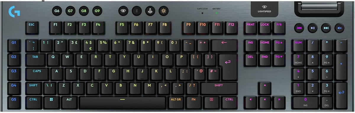 Logitech G915 X Wireless Gaming Keyboard — Black