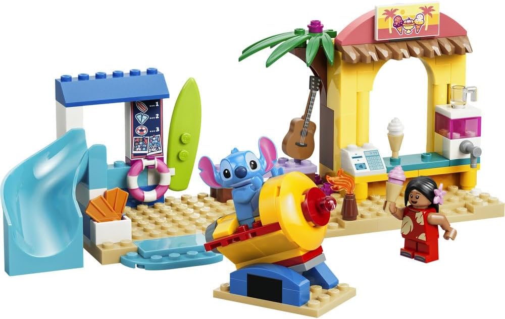 LEGO Disney Beach Fun with Lilo & Stitch 43280