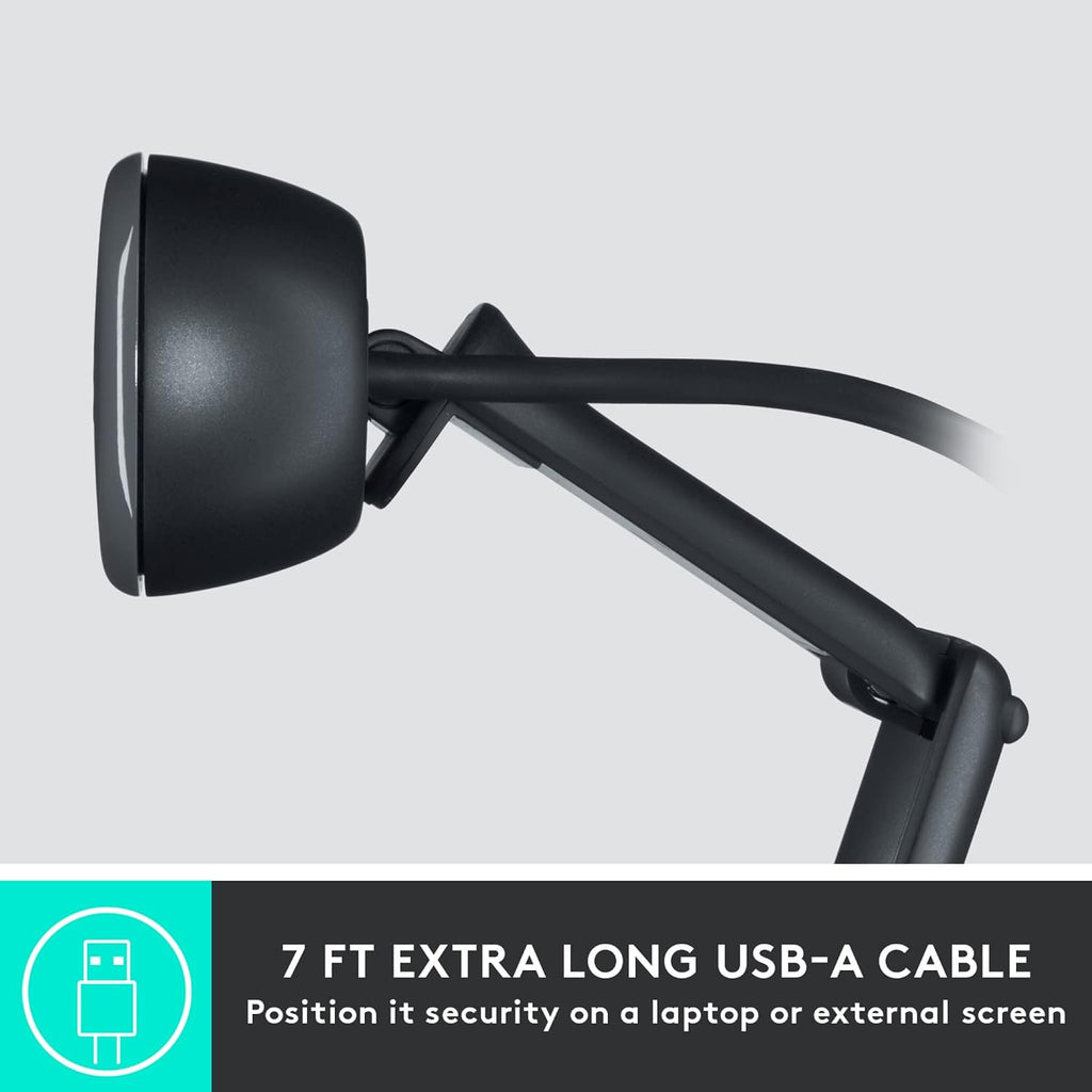 Logitech C505 Webcam — Black