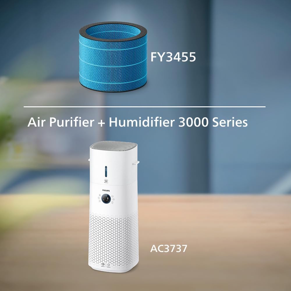 Philips Humidification Filter with NanoCloud Technology - FY3455/00 — Blue