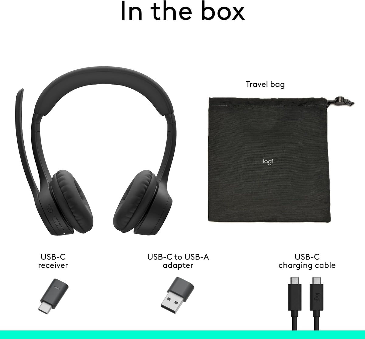 Logitech Zone 305 for Business Headset — Teams — Black
