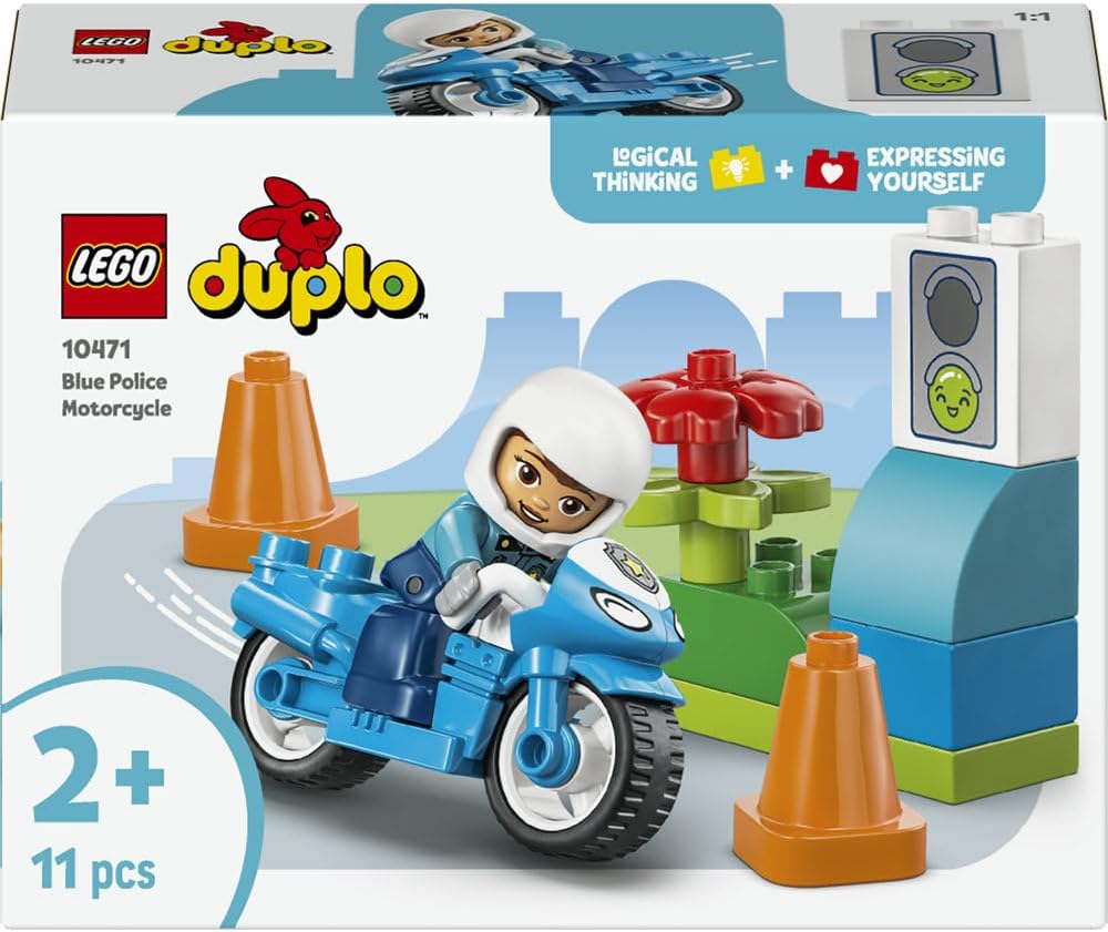 LEGO DUPLO Blue Police Motorcycle 10471 — image 11