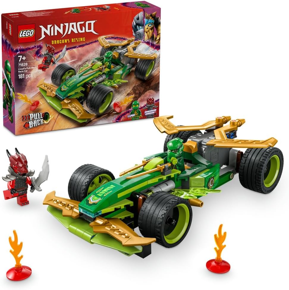 LEGO NINJAGO Lloyd's Pull-Back Race Car 71828