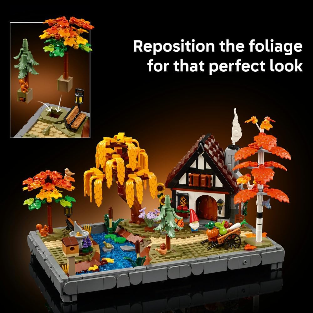LEGO Icons Autumn Cottage Garden 11372 — image 6