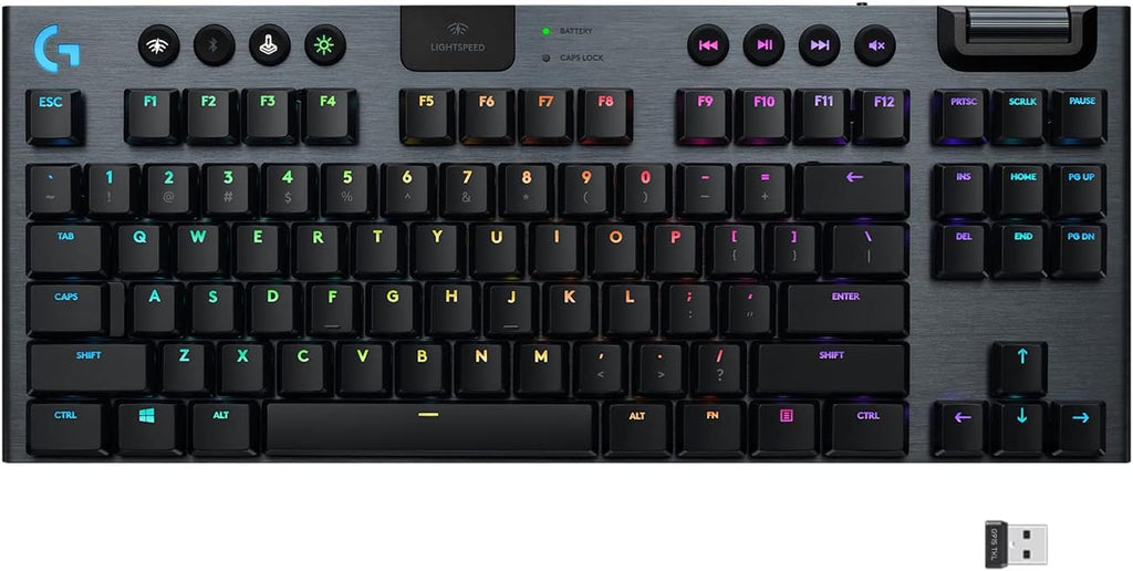Logitech G915 TKL Wireless Gaming Keyboard — Black