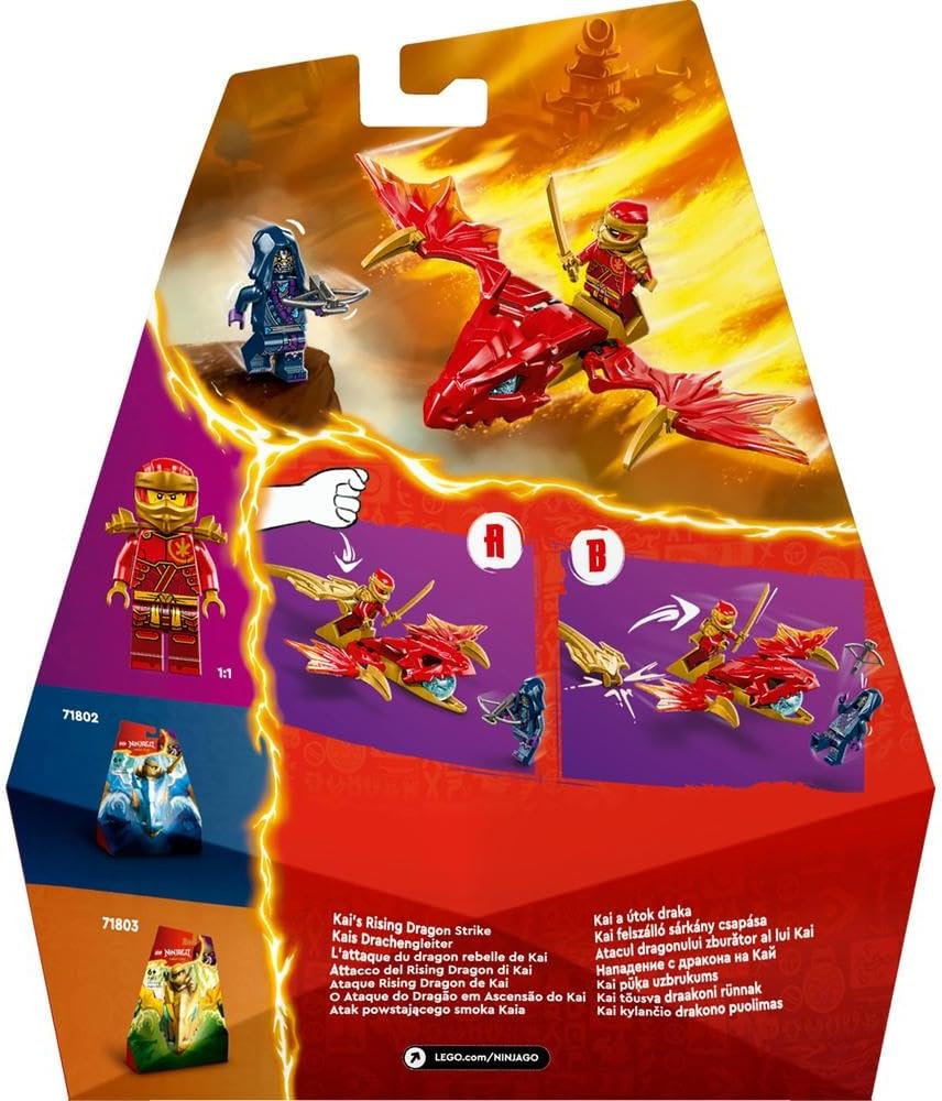 LEGO NINJAGO Kai's Rising Dragon Strike 71801