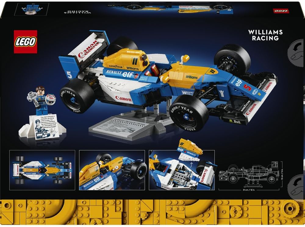 LEGO Icons Williams Racing FW14B & Nigel Mansell 10353 — image 11