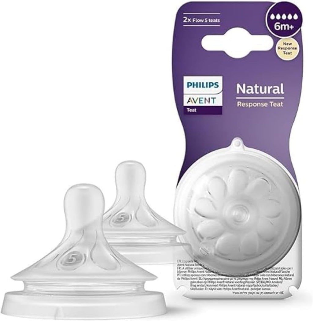 Philips Avent NATURAL 3.0 FEEDING TEATS 6 M X2
