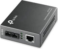 TP-Link Fast Ethernet SFP to RJ45 Fiber Media Converter | Fiber to Ethernet Converter | 10/100Mbps RJ45 Port to 100Base-FX Single-Mode Fiber (MC110CS)