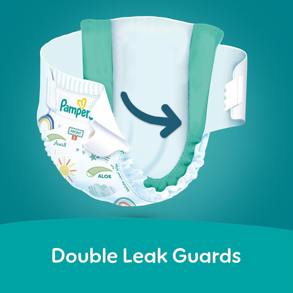 Pampers Rash Protection Taped Diapers, Size 3, 6-10kg, Carry Pack, 17 Count