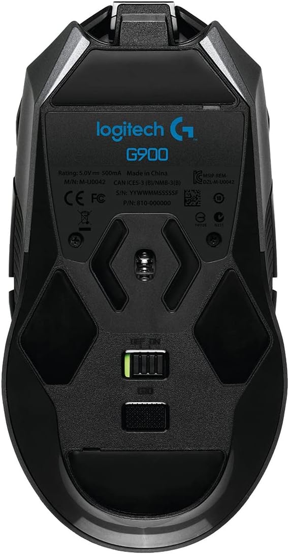 Logitech G900 Wireless Gaming Mouse — Red