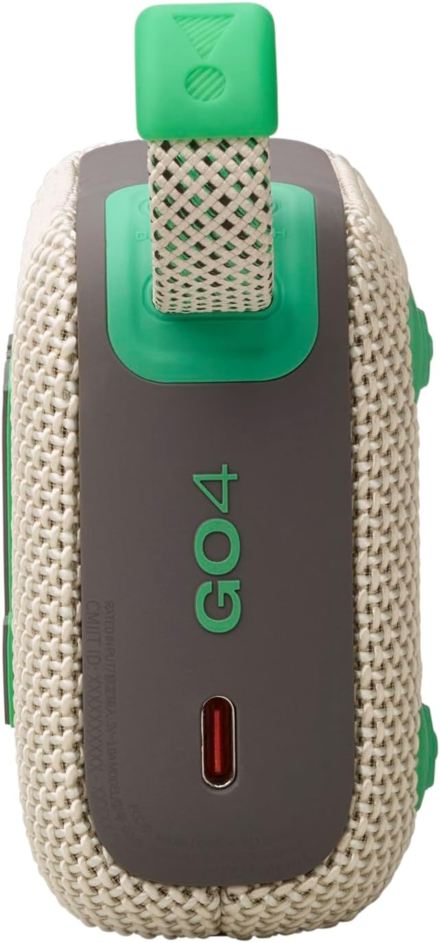 JBL Go 4 Portable Bluetooth Speaker — Sand
