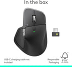 Logitech MX Keys S and MX Master 4 Combo — Graphite
