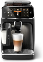 Philips 5400 Series Espresso Machine - Coffee Bean - LatteGo Milk Frother, 12 Coffee Specialities, Intuitive Display, 4 User Profiles, Black (EP5441/50) — Black