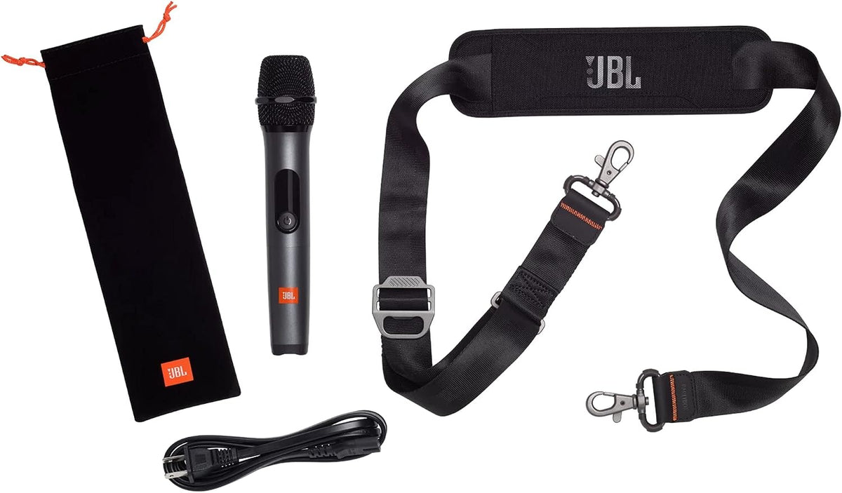 JBL PartyBox On-The-Go with Wireless Microphone — Black